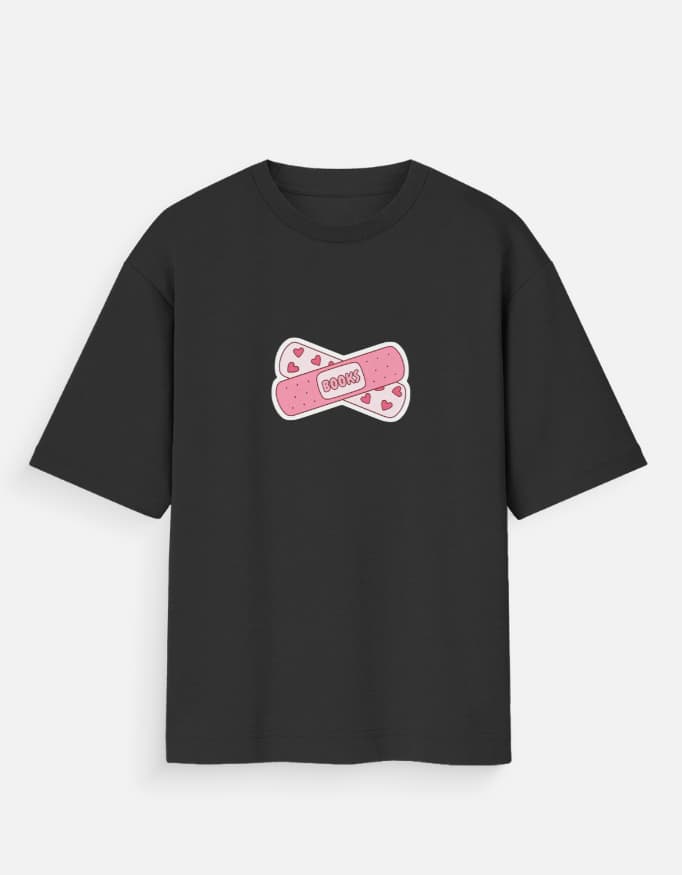 Heart Mender Book Club Oversized T-Shirt